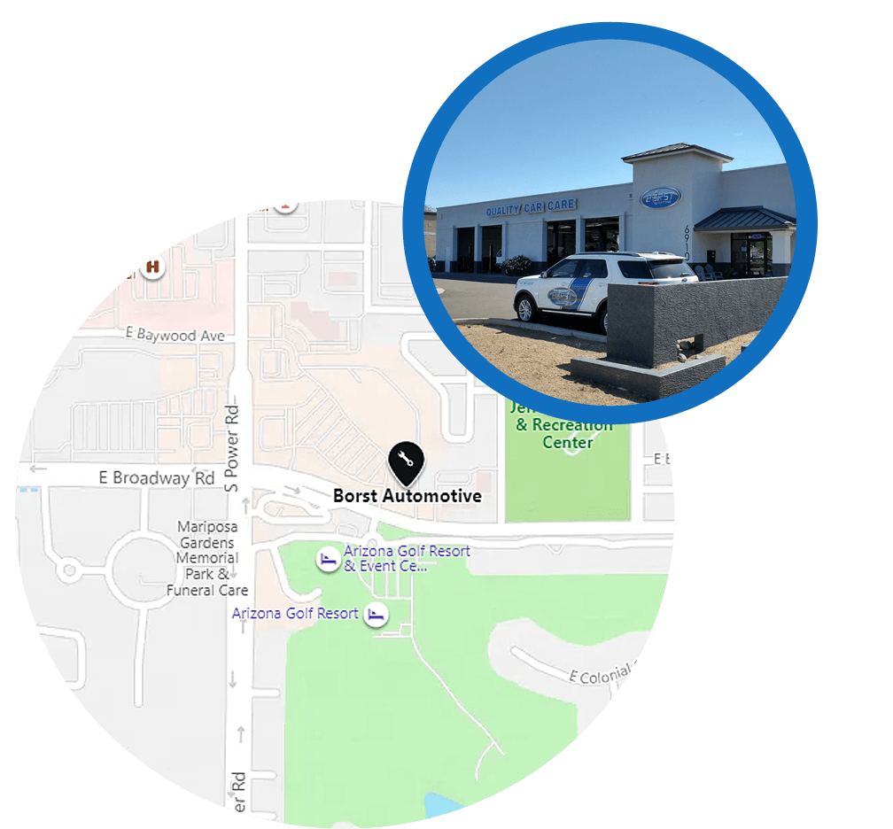 Borst Automotive - Mesa, AZ - Map