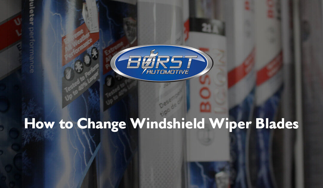 How to Change Windshield Wiper Blades