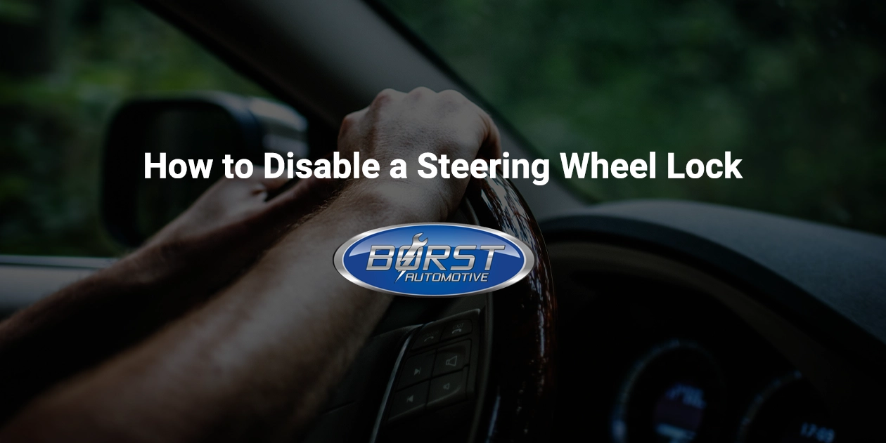 How to Disable a Steering Wheel Lock [Ignition Lock]