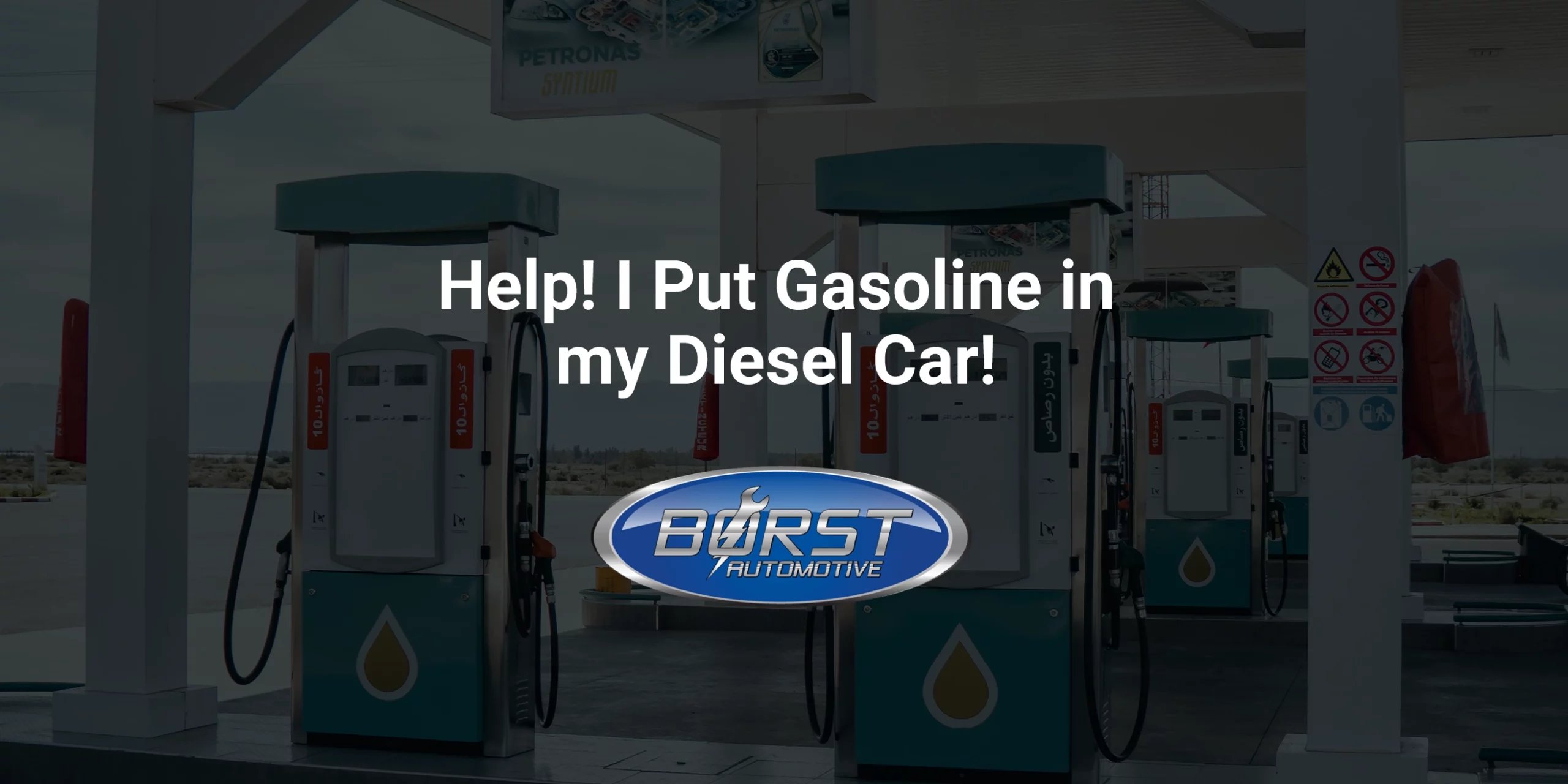 Help! I Put Gasoline in my Diesel Car!